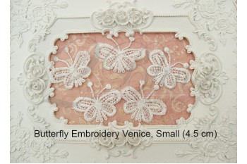 Embroidery Motif - Butterfly (Small, pack of 10)